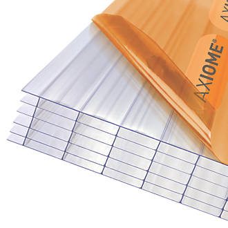Image of Axiome Fivewall Polycarbonate Sheet Clear 1000 x 32 x 2000mm 