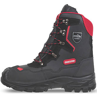 Image of Oregon Yukon Safety Chainsaw Boots Black Size 5.5 