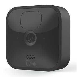 Image of Blink B088CWLN3C Battery-Powered Black Wireless 1080p Outdoor Square Smart Add-On Camera 