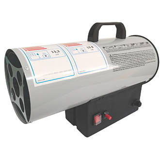 Image of Portable Grey LPG Space Heater 13.3kW 