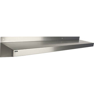 Image of Stainless Steel Kitchen Wall Shelf 1500mm x 300mm x 220mm 