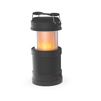Image of Nebo Big Poppy Rechargeable LED Flashlight & Lantern with Power Bank Grey 300lm 