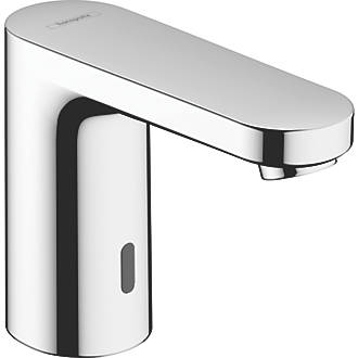 Image of Hansgrohe Vernis Blend Battery-Powered Touch-Free Electronic Basin Tap Chrome 