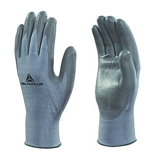 Image of Delta Plus Venicut PU-Coated Palm Gloves Grey Large 