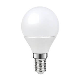 Image of LAP SES Mini Globe LED Light Bulb 470lm 6W 3 Pack 