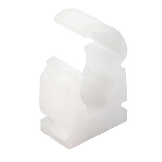 Image of Talon 15mm Hinged Clip White 100 Pack 