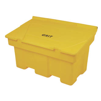 Image of Budget Stackable Grit Bin Yellow 350Ltr 