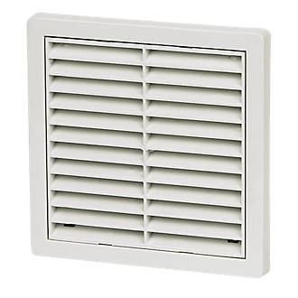 Image of Manrose Fixed Louvre Vent White 125mm x 125mm 