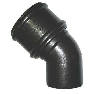 Image of FloPlast Push-Fit 135Â° Single Socket Bend 