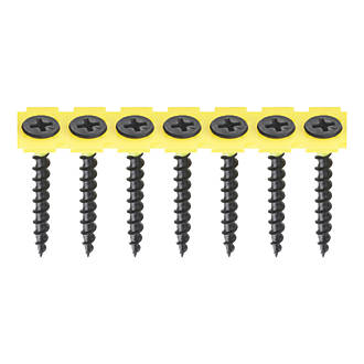 Image of Timco Phillips Bugle Coarse Thread Collated Self-Tapping Drywall Screws 3.5mm x 35mm 1000 Pack 