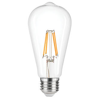 Image of LAP ES ST64 LED Virtual Filament Light Bulb 470lm 3.4W 