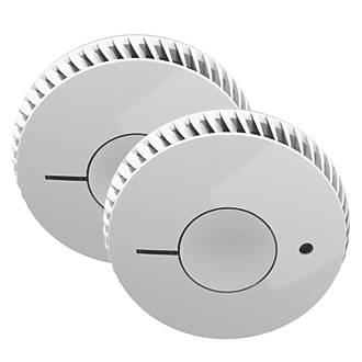 Image of FireAngel FA6620-R-T2 Battery Standalone Optical Smoke Alarm Twin Pack 2 Pieces 