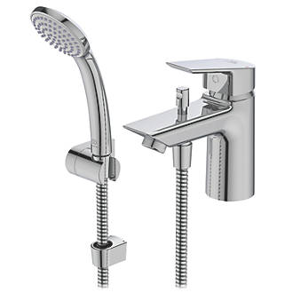 Image of Ideal Standard Tesi Deck-Mounted Bath Shower Mixer Chrome 