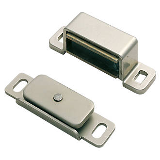 Image of Carlisle Brass Magnetic Catch Nickel-Plated 15mm x 14mm 