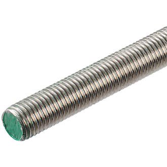 Image of Easyfix A2 Stainless Steel Threaded Rods M16 x 1000mm 5 Pack 