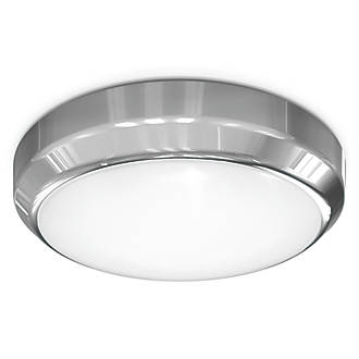 Image of 4lite LED Wall/Ceiling Light Chrome 13W 1100lm 