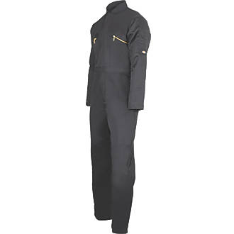 Image of Dickies Redhawk Boiler Suit/Coverall Black Small 34-40" Chest 30" L 