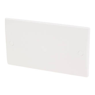 Image of Schneider Electric Ultimate Slimline 2-Gang Blanking Plate White 
