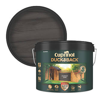 Image of Cuprinol Ducksback Shed & Fence Paint Forest Oak 9Ltr 