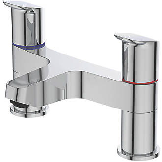 Image of Ideal Standard Ceraflex Deck-Mounted 2-Hole Bath Filler Chrome 
