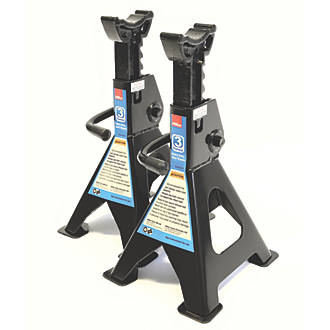 Image of Hilka Pro-Craft 3 Tonne Ratchet Axle Stands 