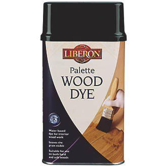 Image of Liberon Water Based Interior Palette Wood Dye Dark Oak 250ml 