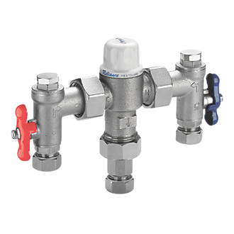 Image of Reliance Valves HEAT160030 Heatguard 4-in-1 Thermostatic Mixing Valve 15mm 