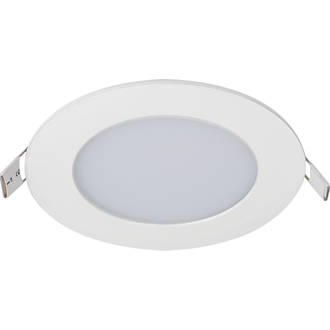 Image of Luceco ECO Circular Fixed LED Low Profile Slimline Downlight White 6W 420lm 