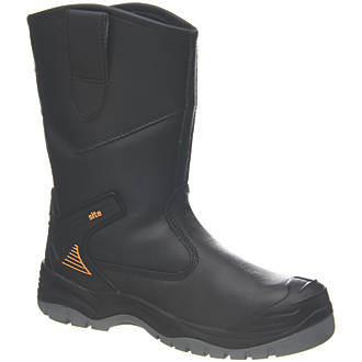 Image of Site Hydroguard Safety Rigger Boots Black Size 12 