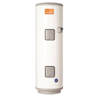 Image of Heatrae Sadia Megaflo Eco Slimline 200dd Direct Unvented Hot Water Cylinder 200Ltr 2 x 3kW 