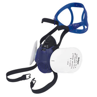 Image of Draeger X-plore 3500 Construction Half Mask with Filters P3R 