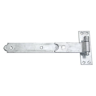 Image of Smith & Locke Self-Colour Gate Hinge Straight Hook & Band 40mm x 300mm x 133mm 
