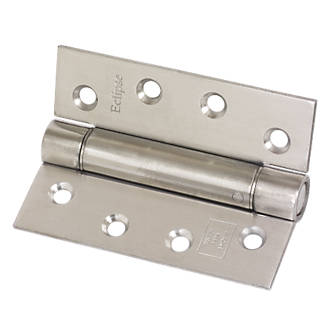 Image of Eclipse Adjustable Self-Closing Hinges Fire Rated 102 x 76mm 2 Pack 