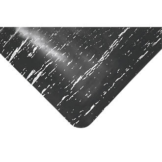 Image of COBA Europe Marble Top Anti-Fatigue Floor Mat Black 18.3m x 0.9m x 14mm 
