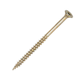 Image of Timco C2 Clamp-Fix TX Double-Countersunk Multi-Purpose Clamping Screws 5mm x 80mm 200 Pack 