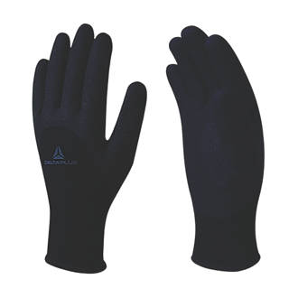 Image of Delta Plus VV750NO Thermal Winter Work Gloves Black Large 