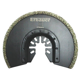Image of Erbauer MLT57976 45 Diamond-Grit Tile & Grout Segmented Cutting Blade 89mm 