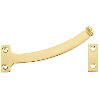 Image of Carlisle Brass Quadrant Arm Casement Stay Polished Brass 150mm 