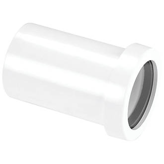 Image of McAlpine Multi-fit Straight Connector White 40mm x 40mm 
