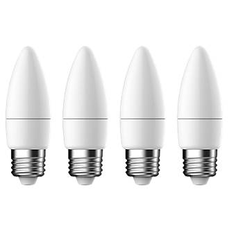 Image of LAP ES Candle LED Light Bulb 470lm 4.2W 4 Pack 