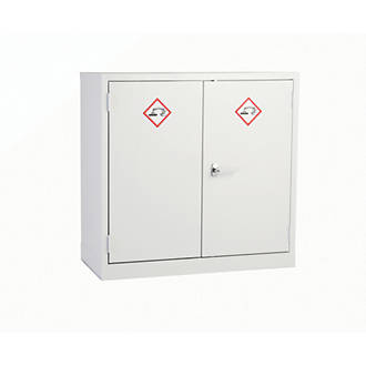 Image of 1-Shelf Acid Cabinet White 915mm x 457mm x 915mm 