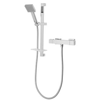 Image of Triton Muse Rear-Fed Exposed Chrome Thermostatic Mixer Shower 