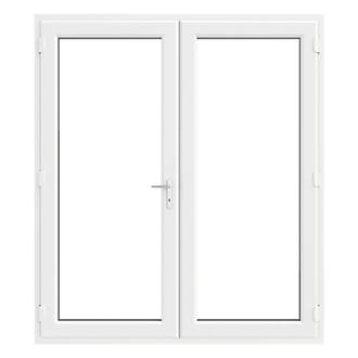 Image of Crystal White uPVC French Door Set 2055mm x 1690mm 