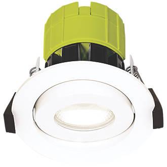 Image of Luceco FType Adjustable Fire Rated LED Downlight White 6W 600lm 