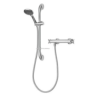 Image of Triton Vitino Rear-Fed Exposed Chrome Thermostatic Mixer Shower 