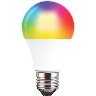 Image of TCP ES A60 RGB & White LED Smart Light Bulb 9W 806lm 