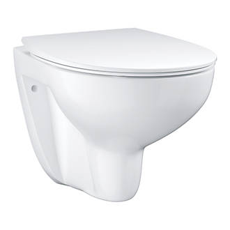 Image of Grohe Bau Ceramic Wall-Hung Toilet 