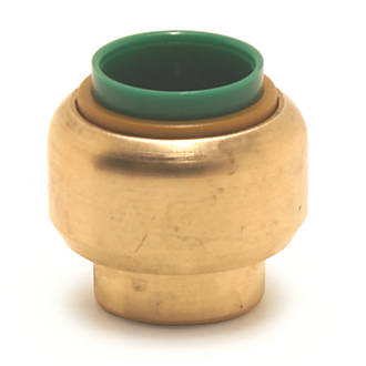 Image of Tectite Classic T61 Brass Push-Fit Stop End 3/4" 
