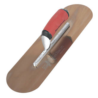 Image of Marshalltown Round-End Swimming Pool Trowel 16" x 4 1/2" 