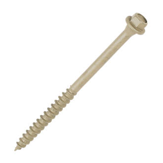 Image of Timberfix Hex Socket Structural Timber Screw 6.3mm x 100mm 50 Pack 